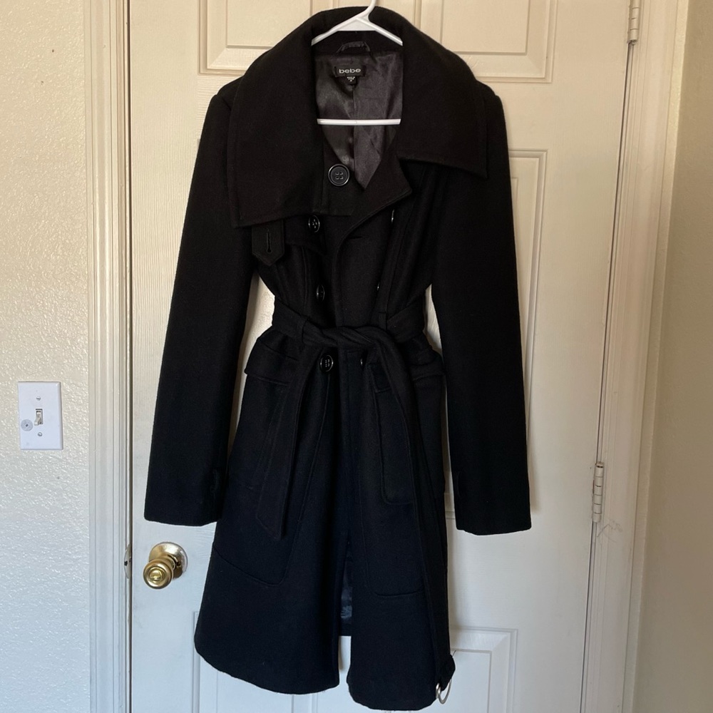 Vintage Bebe Trench Coat Rare
